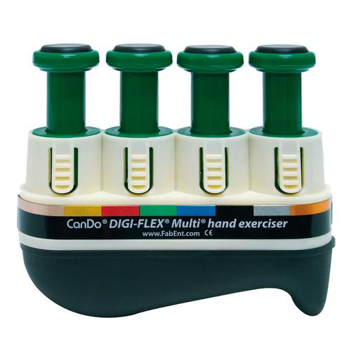 Exerciseur de mains Digi-Flex® Multi™ - Pack débutant basique - verts (moyen), 1019829, Handtrainer
