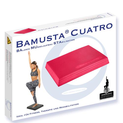 Bamusta Cuatro, rouge, 1020815, Balance et Wobble Boards
