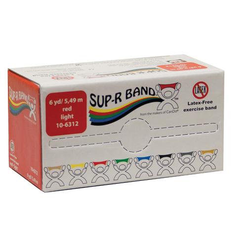 Sup-R Band® 5,5 m - rouge/ light | Alternative aux haltères, 1020817, Bandes élastiques
