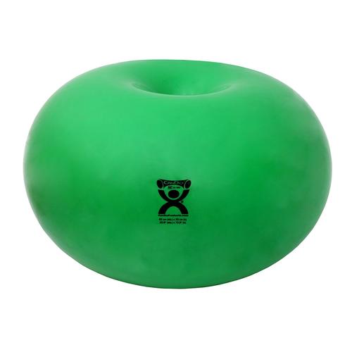 CanDo Donut ball 65cmØx35 cm H, green, 1021315, Accessoires de massage (manuels)