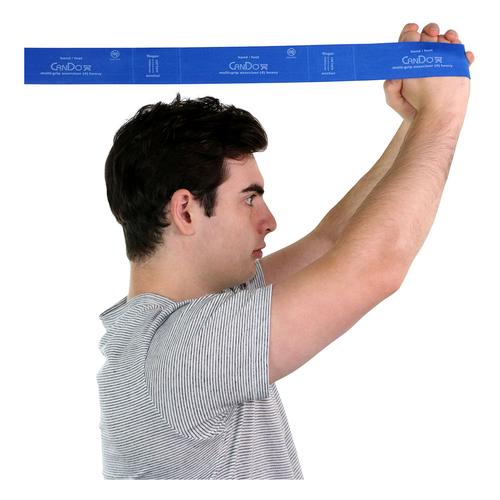 CanDo® Multi-Grip™ Exerciser, heavy, blue | Alternative aux haltères, 1022307, Bandes élastiques