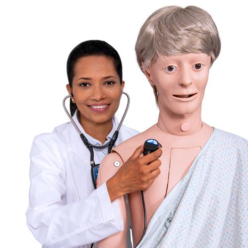 Nikki, le mannequin d'infirmier avec l'aide de l'Auscultation, 1022952 [P10CCD], Auscultation