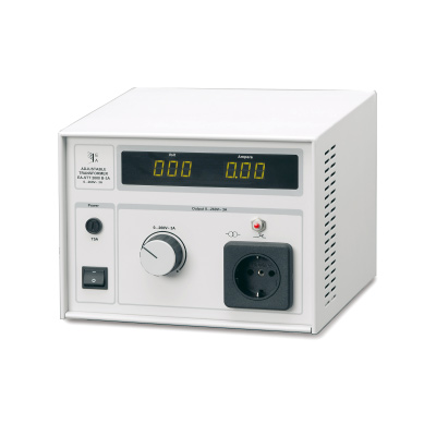 Transformateur variable (230 V, 50/60 Hz), 1002772 [U117401-230], Alimentations électriques