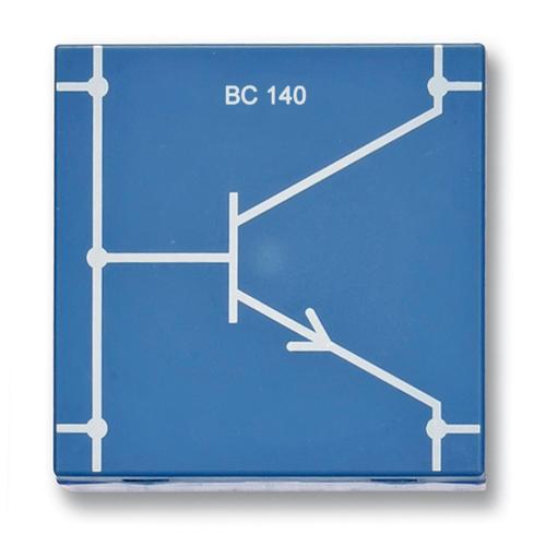 Transistor NPN BC 140, P4W50, 1018845 [U333112], Système d’éléments enfichables