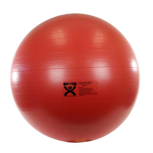 Ballon gym Cando® AntiBurst, rouge, 75cm, 1009001 [W40140], Ballons d'exercices