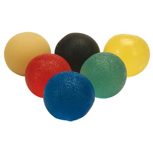 Balle d'exercice Cando® - noir/très élevé (x), 1009098 [W58501BK], Handtrainer