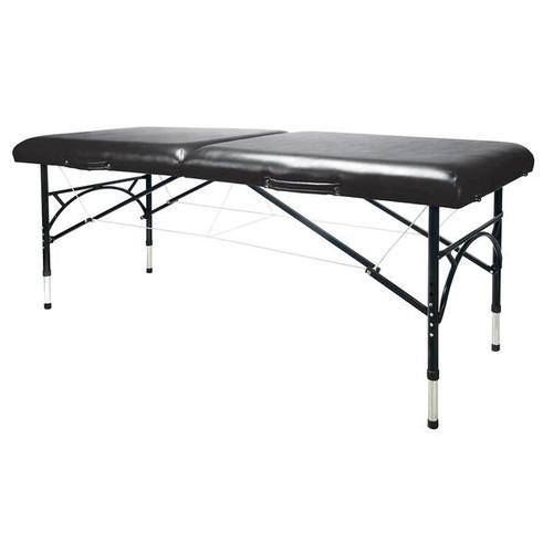 Table de massage portable en alumine 3B, noir, 1018653 [W60610MBK], Tables de massage