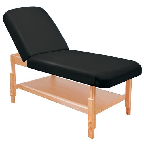 Table stationnaire Deluxe 3B relevable, noir, 1018686 [W60637], Tables et chaises de massage