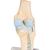 Modèle de coupe de l'articulation du genou, en 3 parties - 3B Smart Anatomy, 1000180 [A89], Modèles d'articulations (Small)