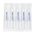 SEIRIN ® type J15 – 0,10 x 15 mm, bleu, 100 pièces par boîte., 1015547 [S-J1015], Silicone-Coated Acupuncture Needles (Small)