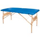 Table de massage Physio en bois avec têtière, sellerie 5 cm, 1013724 [W60601B], Tables de massage
