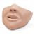 Masque facial inférieur avec dents, clair (5x), 1017738 [XP70-003], Consommables (Small)